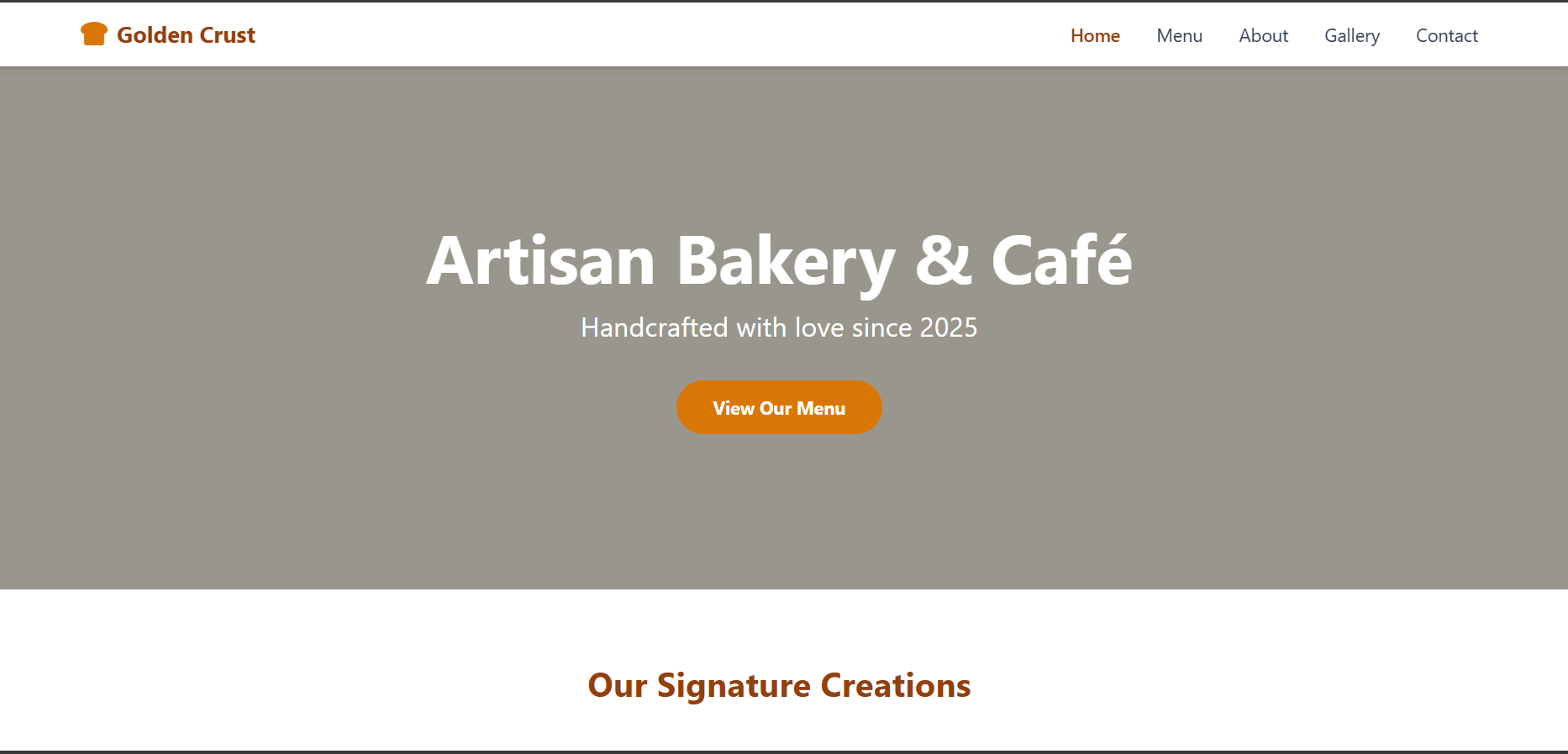 Golden Crust Bakery